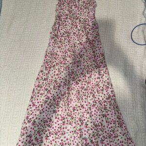 Elegant Floral Maxi Dress